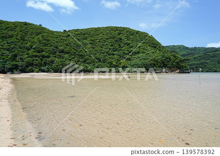 沖繩縣、西表島、阿美取灣、宇達拉海灘 139578392