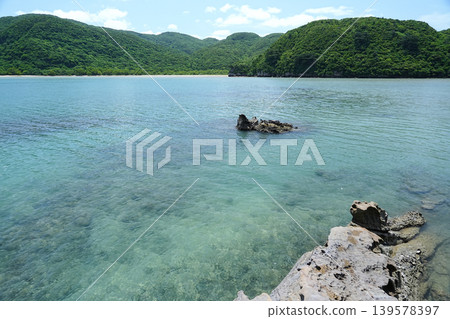 沖繩縣西表島阿彌陀灣阿彌陀川河口 沖繩縣西表島阿彌陀灣阿彌陀川河口 139578397