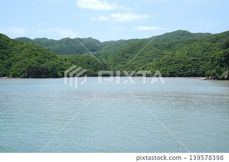 沖繩縣西表島阿彌陀灣阿彌陀川河口 139578398