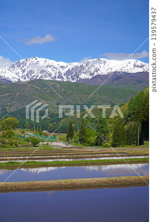 北阿爾卑斯山和鄉村風光 北阿爾卑斯山和鄉村風光 139579437
