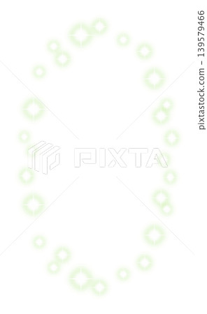 A vertically elongated, sparkly yellow-green frame A vertically elongated, sparkly yellow-green frame 139579466