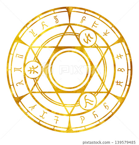 Magic circle (yellow) Magic circle (yellow) 139579485