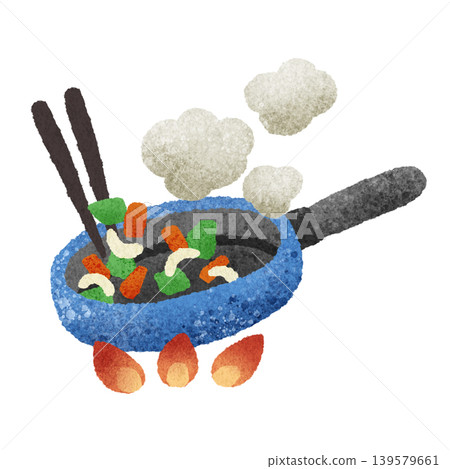 可愛的手繪食物插圖 可愛的手繪食物插圖 139579661