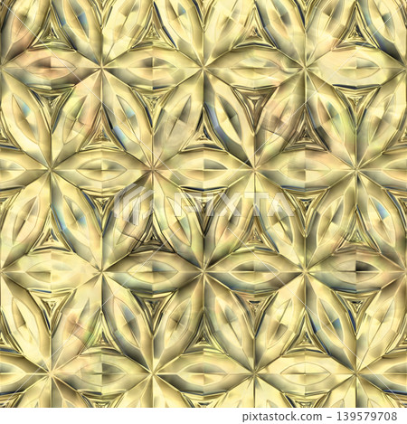 Seamless pattern of stacked gold wall. 139579708