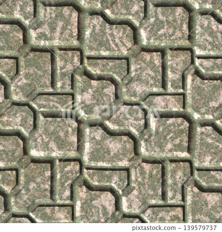Seamless pattern of granite outdoor tiled. High-resolution photo filter. Seamless pattern of granite outdoor tiled. High-resolution photo filter. 139579737
