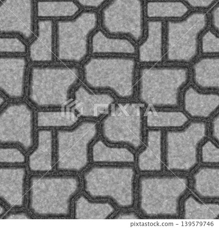 Seamless pattern of granite outdoor tiled. High-resolution photo filter. Seamless pattern of granite outdoor tiled. High-resolution photo filter. 139579746