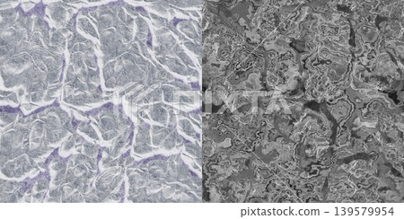 Rocks underwater on riverbed with clear freshwater. Stone texture via an alpha channel. Rocks underwater on riverbed with clear freshwater. Stone texture via an alpha channel. 139579954