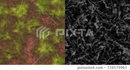 Green moss on a rock texture. Moss texture via an alpha channel. Green moss on a rock texture. Moss texture via an alpha channel. 139579963