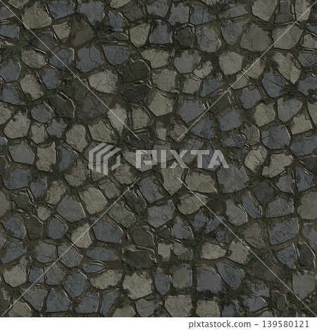 Seamless pattern of granite outdoor tiled. High-resolution photo filter. Seamless pattern of granite outdoor tiled. High-resolution photo filter. 139580121
