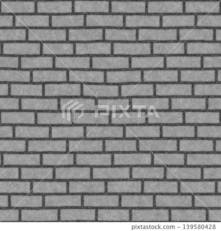 Smooth Concrete Grey Brick Wall Seamless Texture Smooth Concrete Grey Brick Wall Seamless Texture 139580428