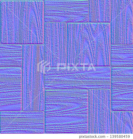 Rustic Wood Parquet Normal Map for Realistic 3D Flooring Rustic Wood Parquet Normal Map for Realistic 3D Flooring 139580459