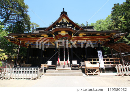 Osaki Hachimangu Shrine, Sendai City, Main Hall Osaki Hachimangu Shrine, Sendai City, Main Hall 139580982