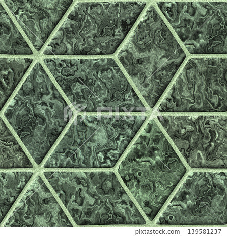 Greenish Marble Diamond Tiled Floor Texture Seamless Greenish Marble Diamond Tiled Floor Texture Seamless 139581237
