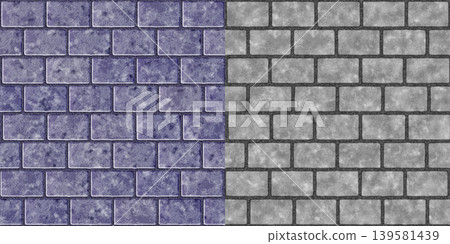 Purple Brick Ends Texture Map Pack for Shaders Purple Brick Ends Texture Map Pack for Shaders 139581439