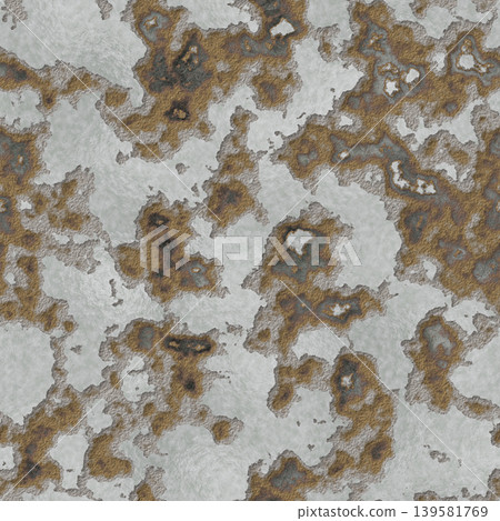 Heavy Crusty Rust Metal Seamless Texture 139581769