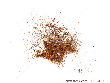 Rooibos tea leaves isolated 139581900