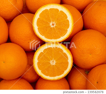 Many whole oranges pile, clementine fruits background Many whole oranges pile, clementine fruits background 139582078