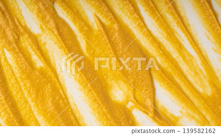 Mustard sauce splash pattern Mustard sauce splash pattern 139582162