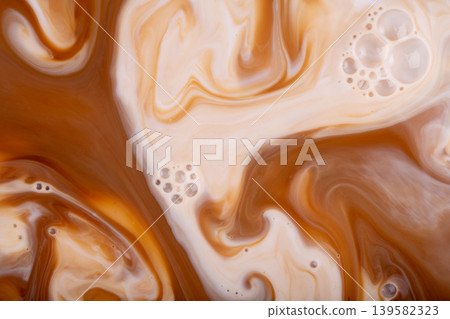 Coffee and milk cream background Coffee and milk cream background 139582323