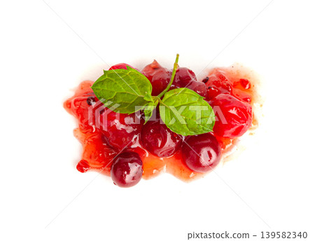 Cranberry Jam Smear, Red Marmalade Splash, Cranberries Jelly, Fruity Confiture Smudge Cranberry Jam Smear, Red Marmalade Splash, Cranberries Jelly, Fruity Confiture Smudge 139582340