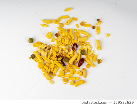 Khatta meetha namkeen textured background Khatta meetha namkeen textured background 139582629