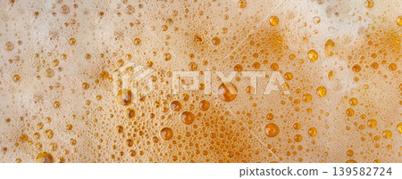 Beer Foam Texture, Bubbles on Alcohol Drunk Pattern, Beer Foam Texture, Bubbles on Alcohol Drunk Pattern, 139582724