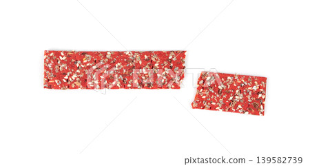 Beetroot crackers, thin rusk beet root bread, red diet multigrain crispbread, various seeds Beetroot crackers, thin rusk beet root bread, red diet multigrain crispbread, various seeds 139582739