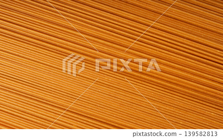 Raw Brown Pasta, Wholegrain Spaghetti Raw Brown Pasta, Wholegrain Spaghetti 139582813