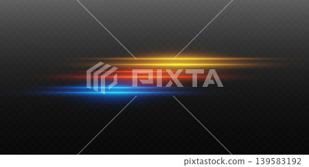 Speeding light streaks creating abstract motion effect and futuristic design Speeding light streaks creating abstract motion effect and futuristic design 139583192