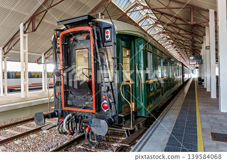 The Canfranc station is a railway station located at Canfranc in Huesca, Spain close to the border with France. The Canfranc station is a railway station located at Canfranc in Huesca, Spain close to the border with France. 139584068
