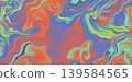 Dark Psychedelic Fluid Marble Texture Background With Abstract Swirling Ink Patterns 139584565