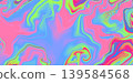 Trippy Neon Psychedelic Fluid Abstract Background With Vibrant Liquid Texture Waves 139584568