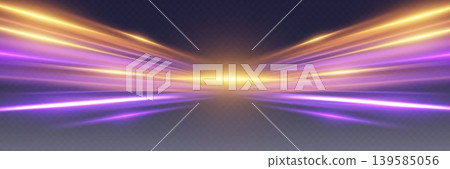 Abstract lines of glowing speed light creating a technology background Abstract lines of glowing speed light creating a technology background 139585056