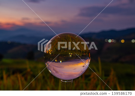 Lensball View of Papongpieng Countryside 139586170