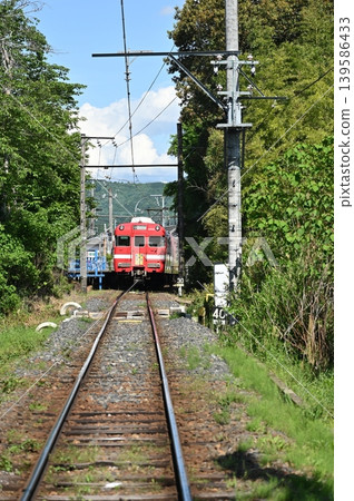 名鐵6000系列車停靠禦嶽站（活動路線版） 139586433