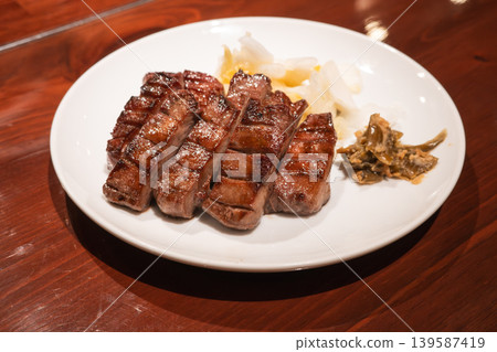 beef tongue thick cut japanese food Thick grilled beef tongue 牛タン ぎゅうタン beef tongue thick cut japanese food Thick grilled beef tongue 牛タン ぎゅうタン 139587419
