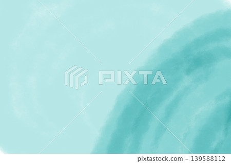 Illustration material: Pale blue (AFEEEE) slide (horizontal) 139588112