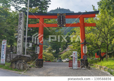 滋賀縣日吉大社參道沿途風光 139588856