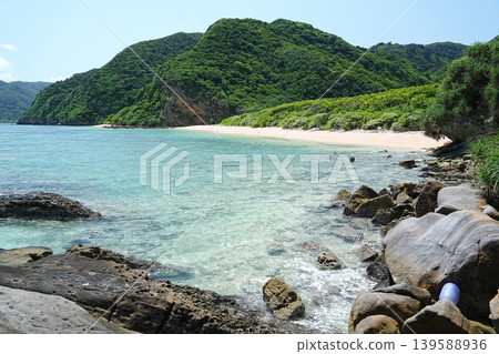 沖繩縣西表島阿彌取灣 沖繩縣西表島阿彌取灣 139588936