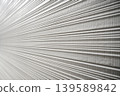 Close-up of the new siding after exterior wall renovation. 139589842