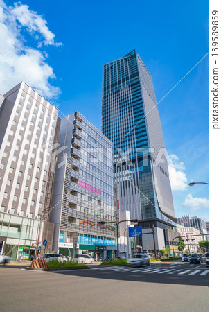 榮市的城市景觀，摩天大樓林立（愛知縣名古屋市） 139589859