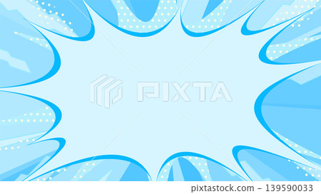 American comic-style copy space illustration 139590033