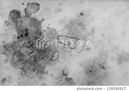 Old White Dirty Antique Retro Ancient Paper Background Worn Messy Shabby Obsolete Weathered 139590827
