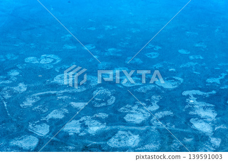 Frozen Lake Surface Ice Cold Winter Blue Background Abstract Texture Pattern Season Frozen Lake Surface Ice Cold Winter Blue Background Abstract Texture Pattern Season 139591003