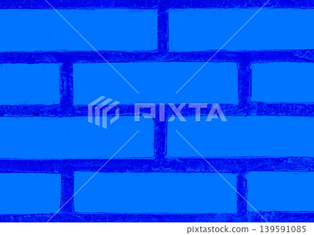 Old blue paint cold color navy brick wall structure cement pattern backdrop texture background Old blue paint cold color navy brick wall structure cement pattern backdrop texture background 139591085