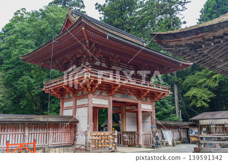 Hiyoshi Taisha Shrine, Shiga Prefecture: West Main Shrine Gate Hiyoshi Taisha Shrine, Shiga Prefecture: West Main Shrine Gate 139591342