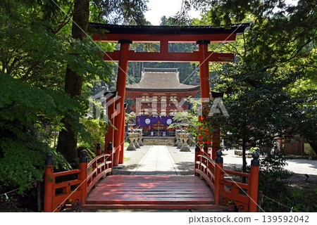 The shrine building of Nyutsuhime Shrine 139592042