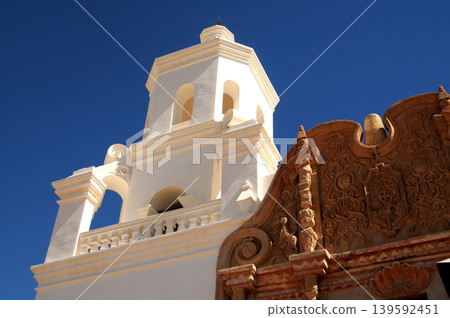 Detail San Xavier Mission Tucson Arizona Detail San Xavier Mission Tucson Arizona 139592451