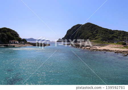 從高知縣柏島海岸眺望的海景 從高知縣柏島海岸眺望的海景 139592781