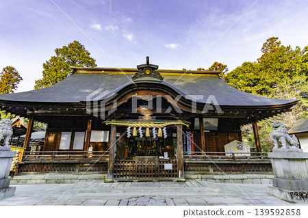 Kai Province's Ichinomiya (first-ranked shrine): Asama Shrine, Worship Hall, Fuefuki City, Yamanashi Prefecture Kai Province's Ichinomiya (first-ranked shrine): Asama Shrine, Worship Hall, Fuefuki City, Yamanashi Prefecture 139592858